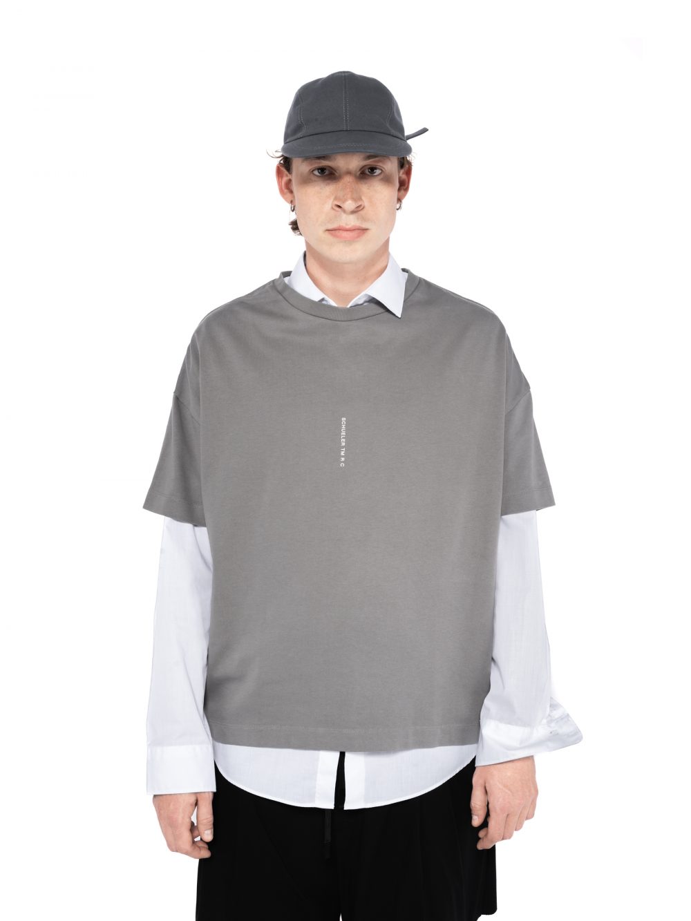 Logo T-Shirt Regular Fit Grey