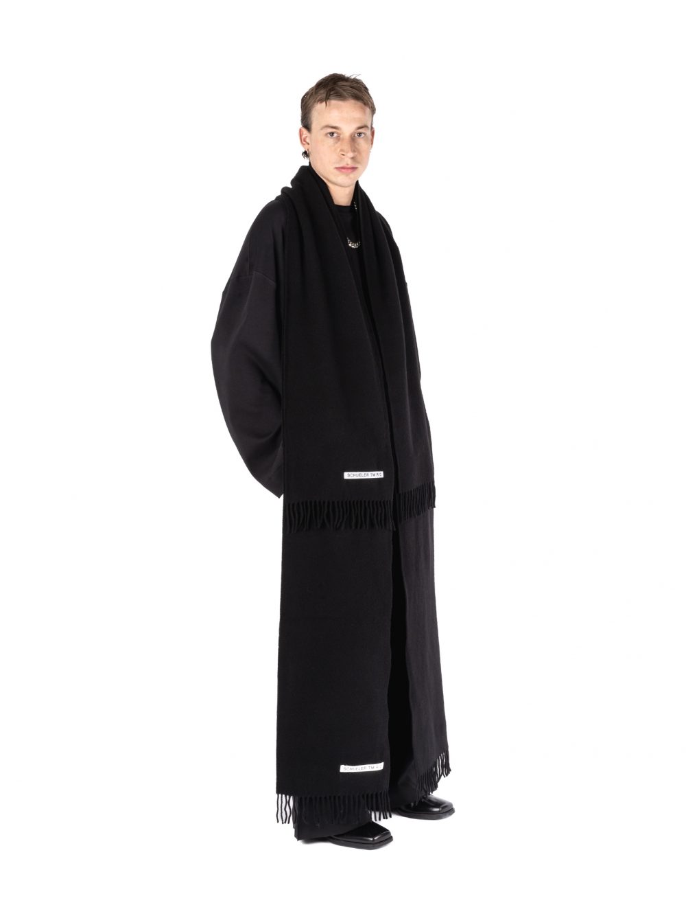 Doubled Fringe Scarf