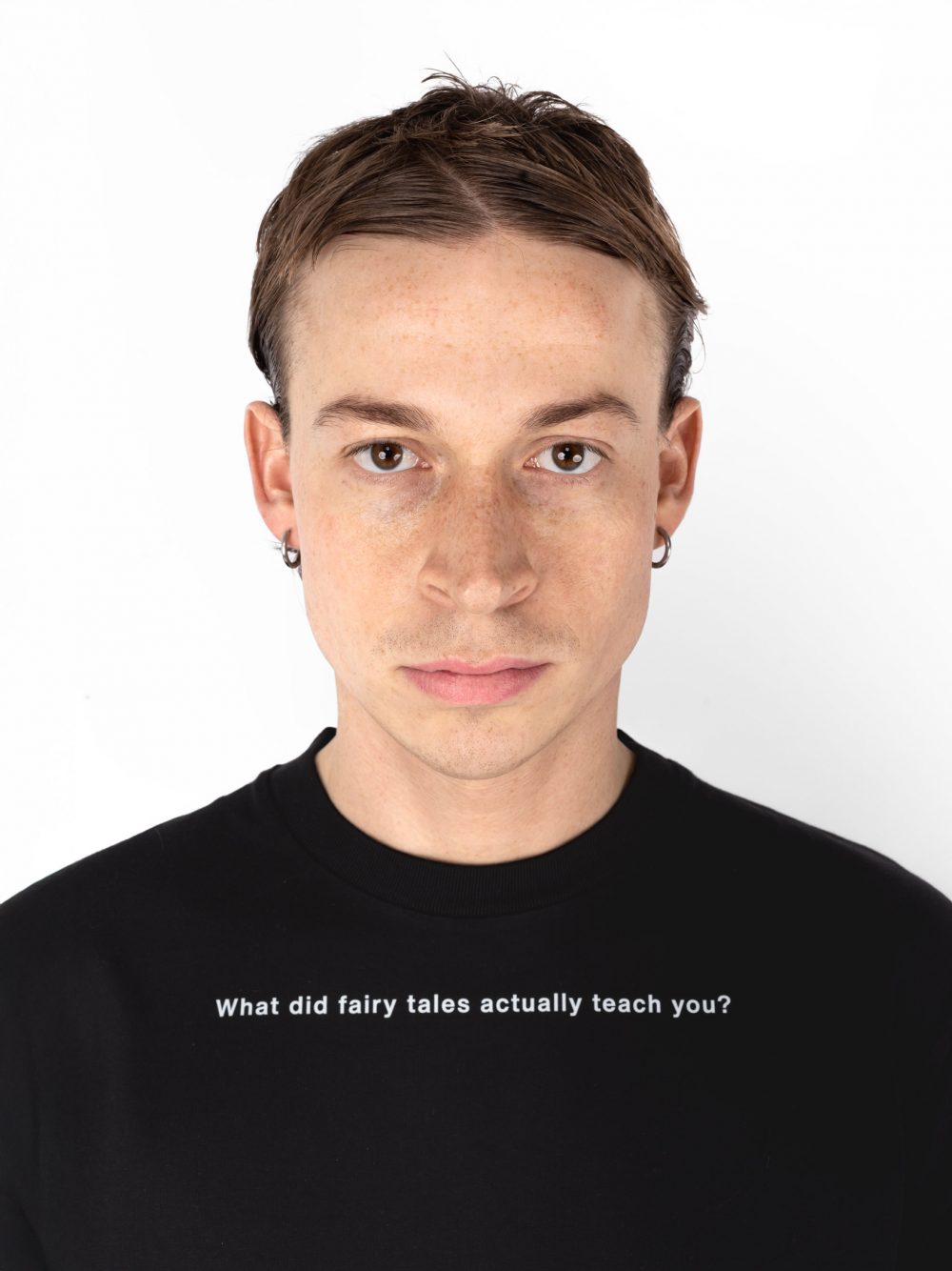 Subtitles T-Shirt Fairytales Print