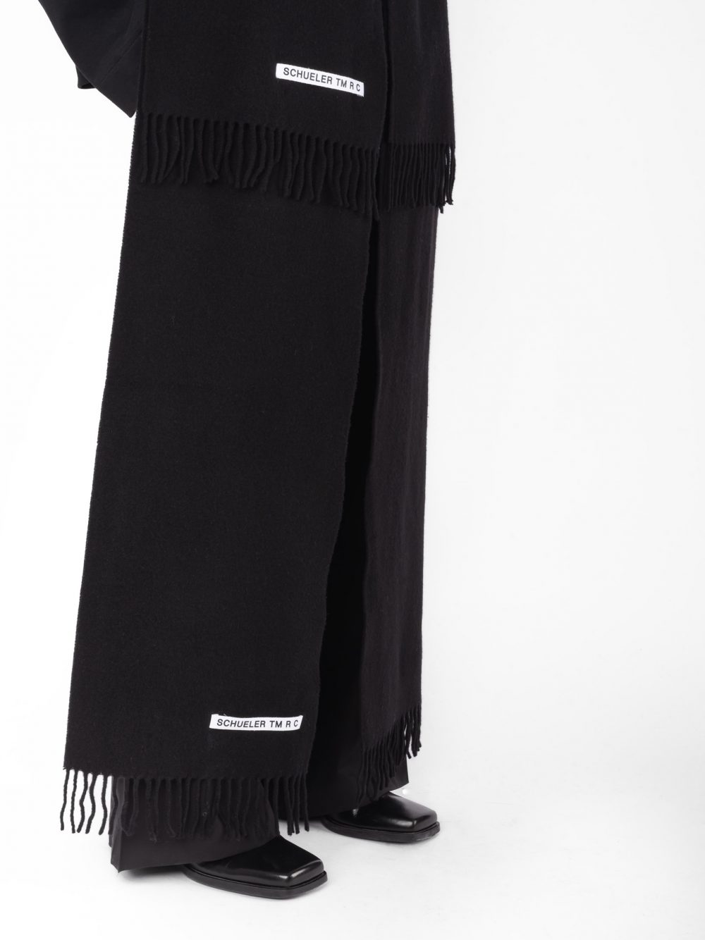 Doubled Fringe Scarf